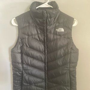 North Face Black 550 Vest